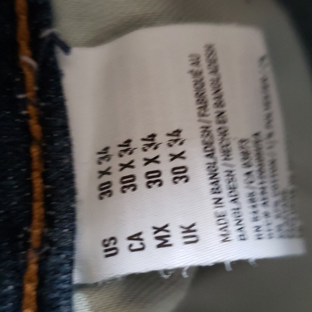 American Eagle Outfitters Original Straight Jeans Size 30 - Picture 12 of 14
